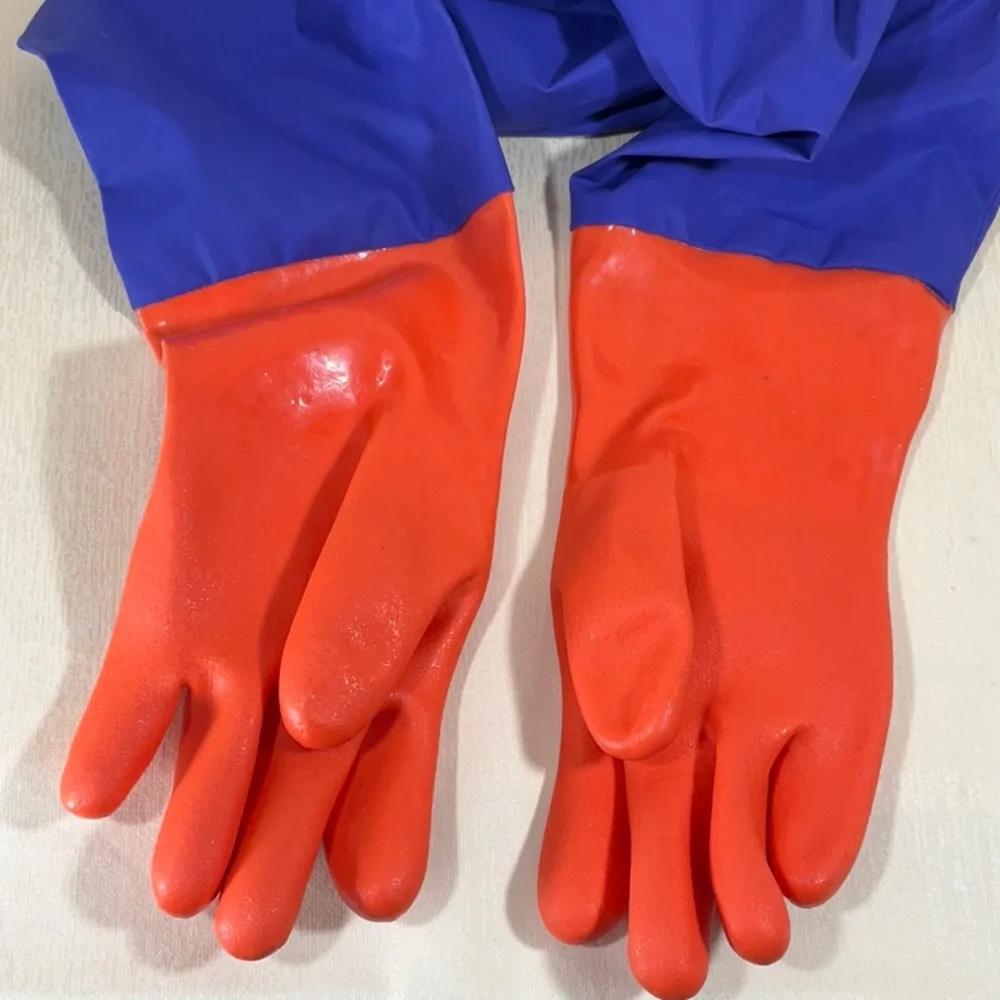 Coralife Aqua Gloves- Heavy Duty Aquarium Gloves 28-Inch PVC